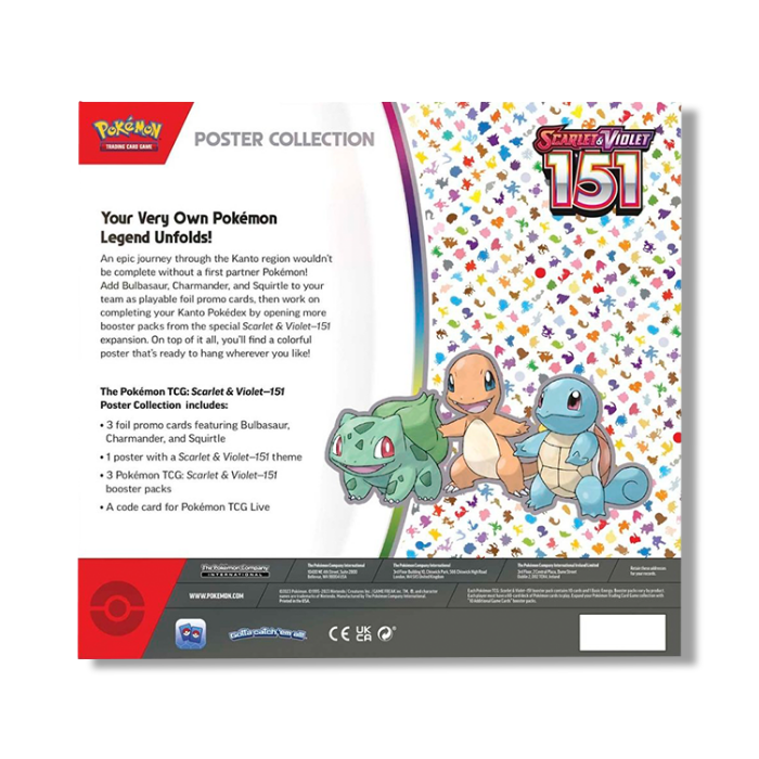 Pokemon TCG: Scarlet & Violet 151 - Poster Collection