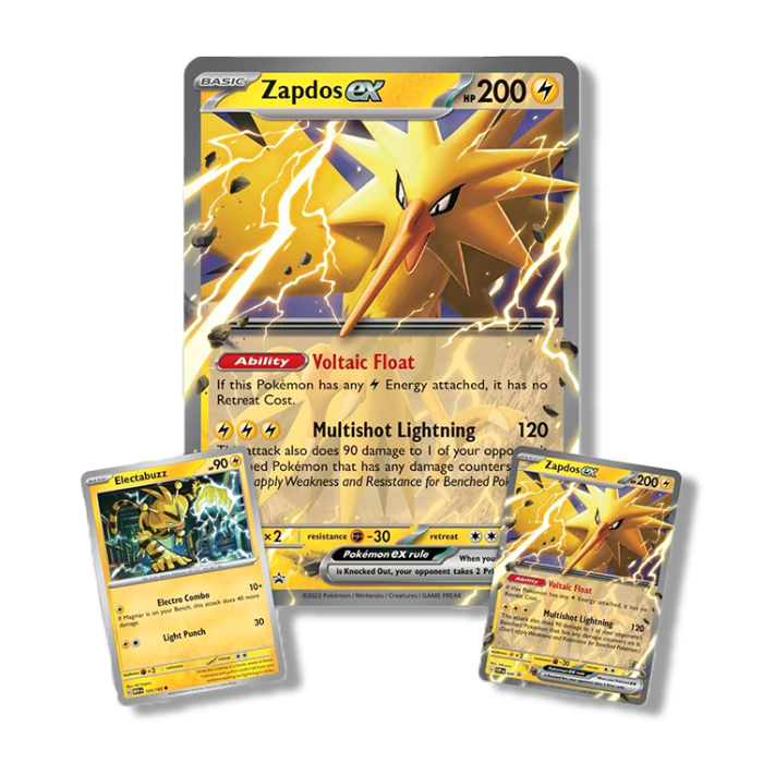 Pokemon TCG: Scarlet & Violet 151 - Zapdos ex-collectie