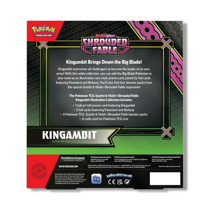 Pokemon TCG: Shrouded Fable - Illustration Collection (4 Packs)
