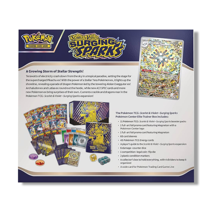 Pokemon TCG: Surging Sparks - Elite Trainer Box