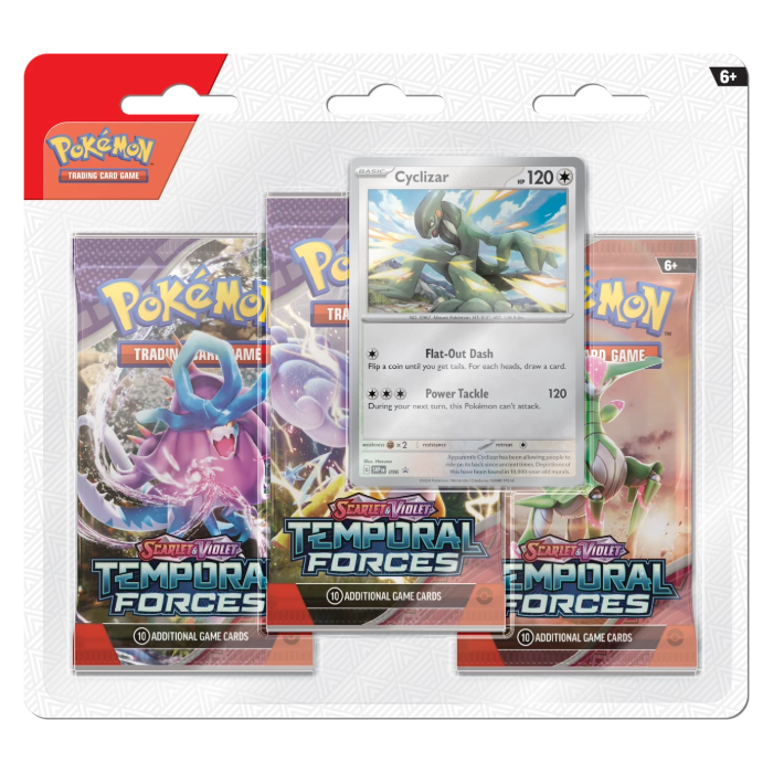 Pokemon TCG: Temporal Forces - 3 Pack Blister