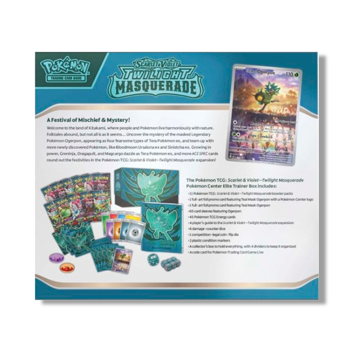 Pokemon TCG: Twilight Masquerade - Elite Trainer Box