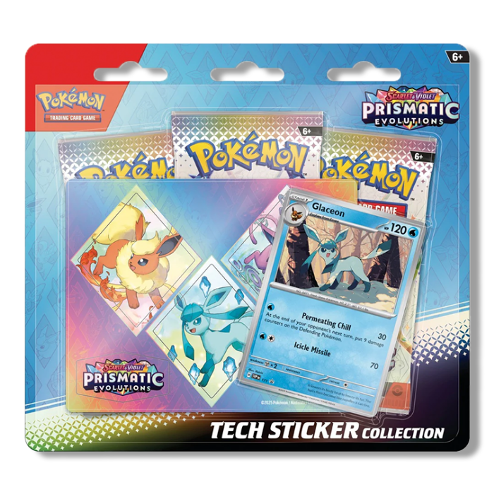 Pokemon TCG: Prismatic Evolutions - Tech Sticker Collectie