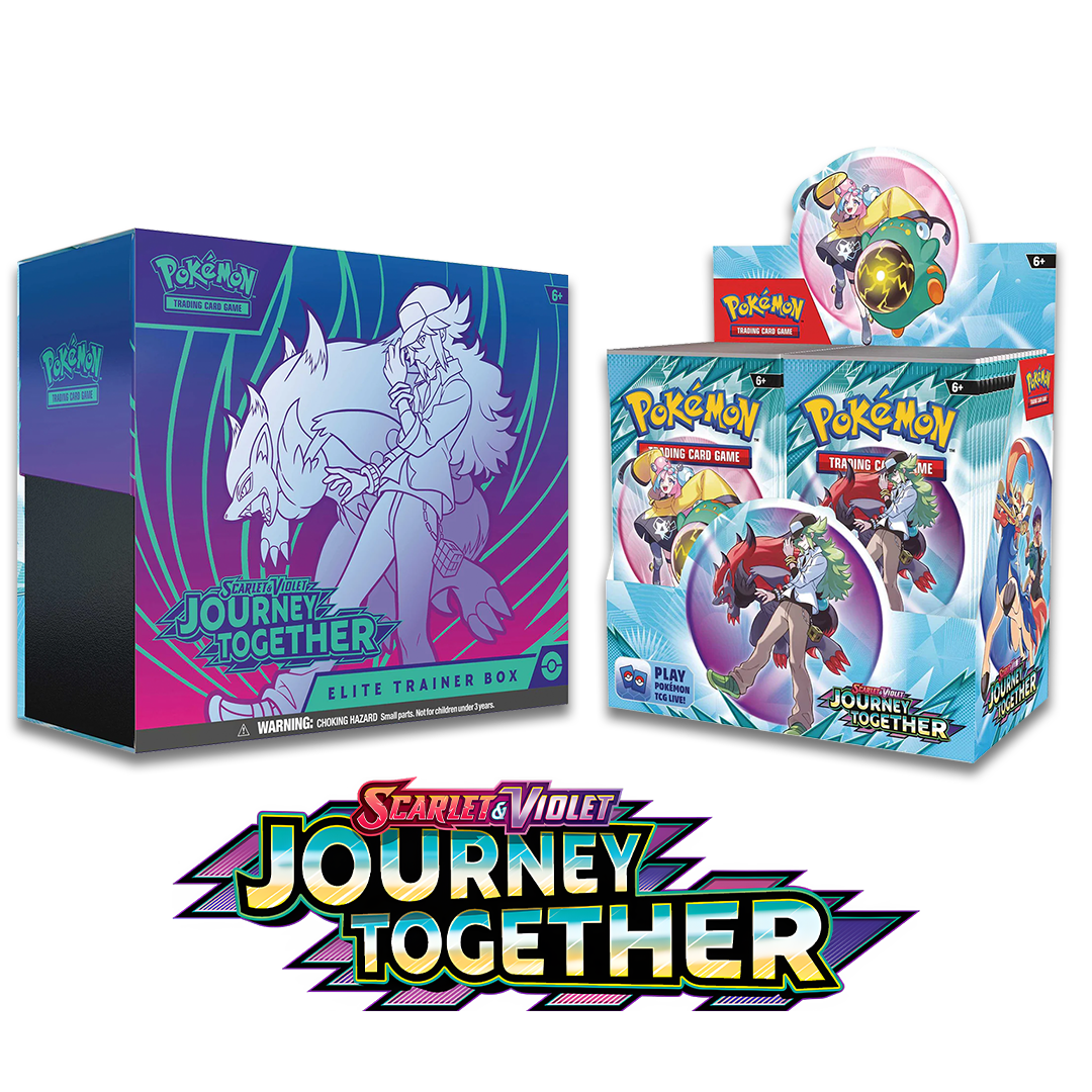 Pokemon TCG: Journey Together Booster Box + Elite Trainer Box-bundel
