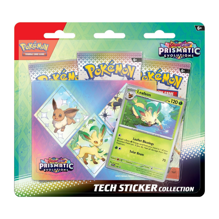 Pokemon TCG: Prismatic Evolutions - Tech Sticker Collectie