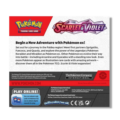Pokemon TCG: Scarlet & Violet: Base Set - Booster Box (36 Packs)