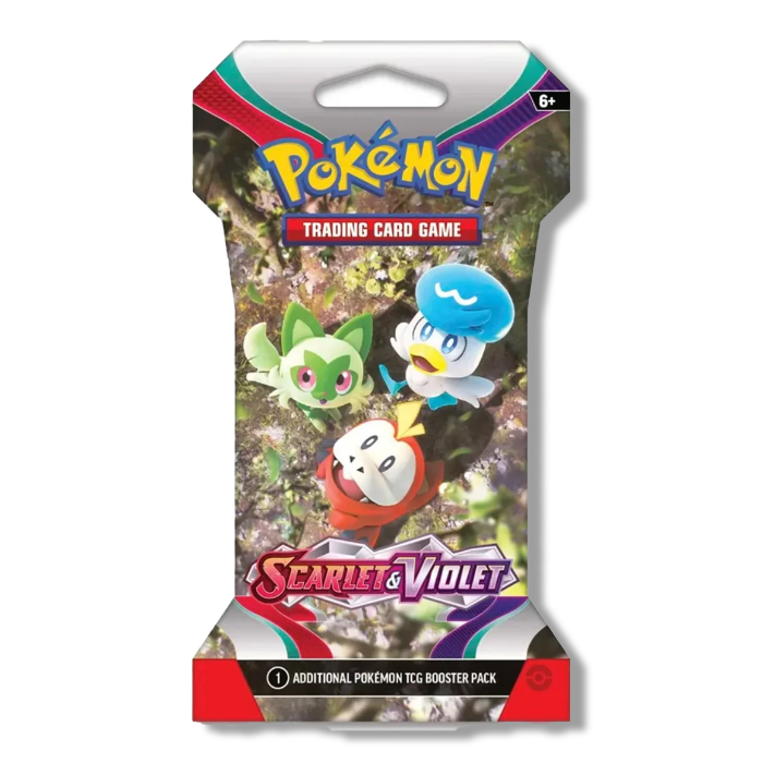 Pokemon TCG: Scarlet &amp; Violet: Basisset - Boosterpakket met mouwen