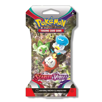 Pokemon TCG: Scarlet &amp; Violet: Basisset - Boosterpakket met mouwen