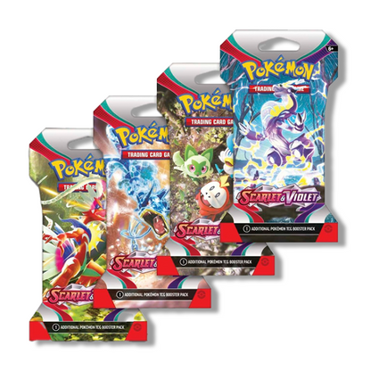 Pokemon TCG: Scarlet &amp; Violet: Basisset - Boosterpakket met mouwen