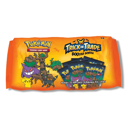 Pokemon TCG: Trick or Trade - BOOster Bundle [2024] (35 Packs)