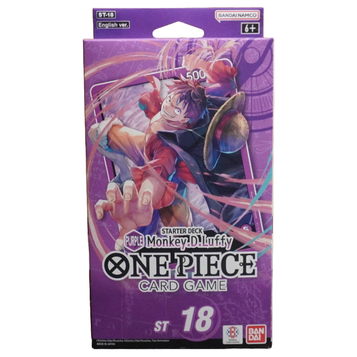 One Piece TCG: ST-18 Purple Monkey D. Luffy - Starter Deck