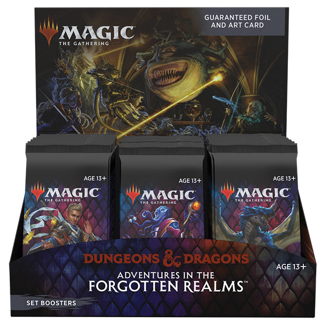 Magic the Gathering - Adventures in the Forgotten Realms - Set Booster Box (30 Packs)