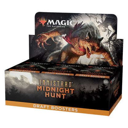 Magic the Gathering - Innistrad - Midnight Hunt - Draft Booster Box (36 Packs)