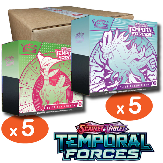 Pokemon TCG: Temporal Forces - 10x Elite Trainer Box [Sealed Case]